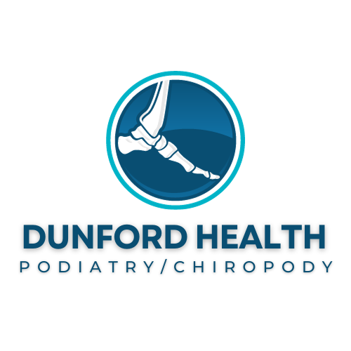 Dunford Health podiatry clinic logo