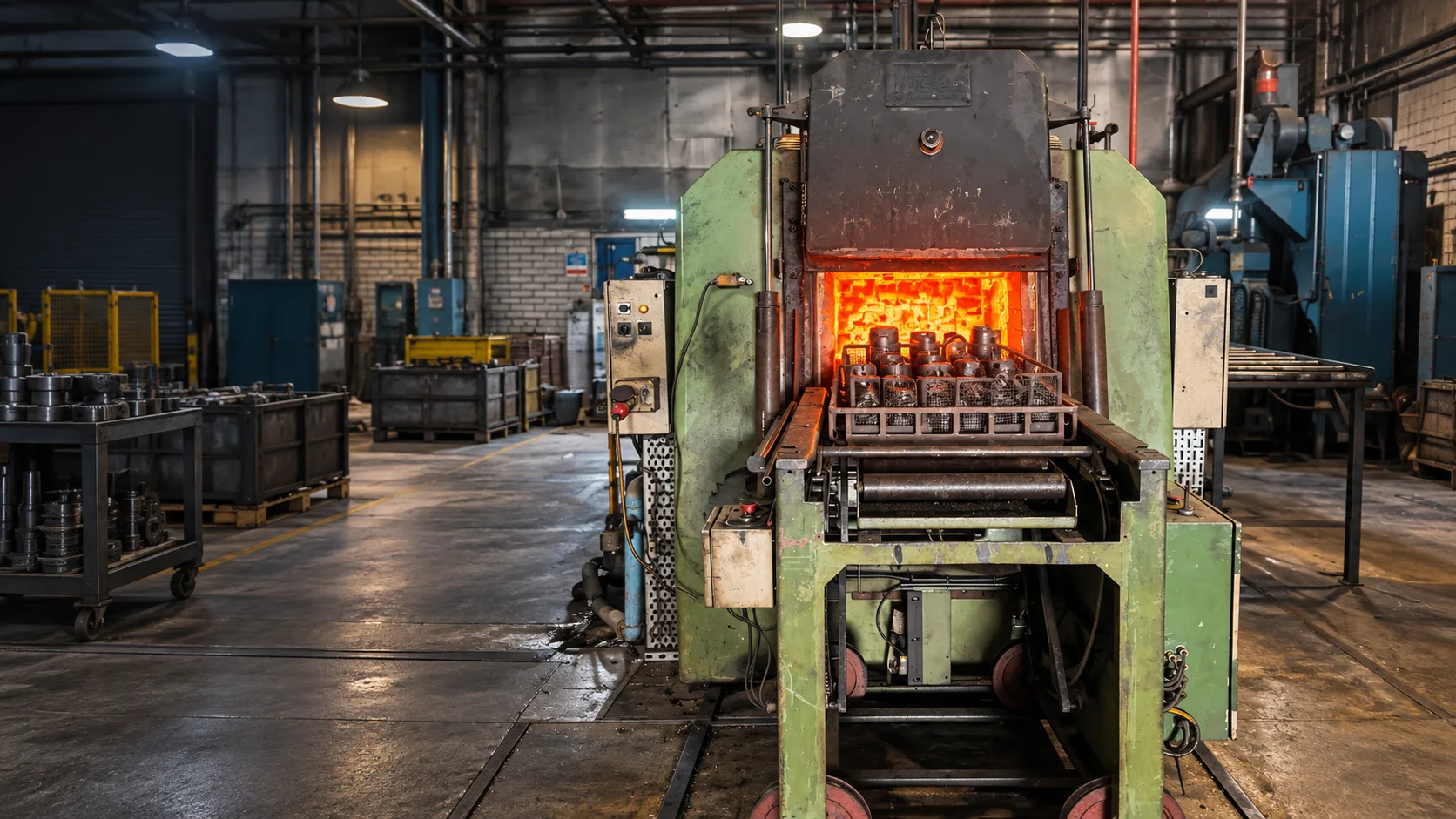Heat treatment furnace operating at Heat Treatment Coventry
